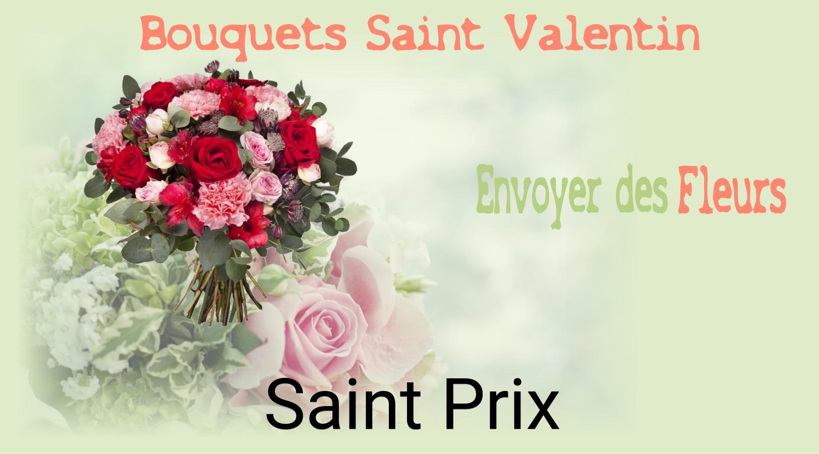 Roses de Saint-Valentin livrées à Saint-Prix